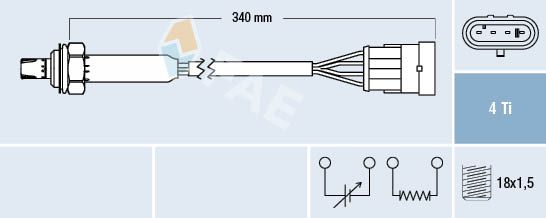 FAE 77300 Oxygen Sensor
