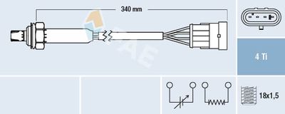 Oxygen Sensor FAE 77300