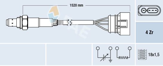 FAE 77301 Oxygen Sensor