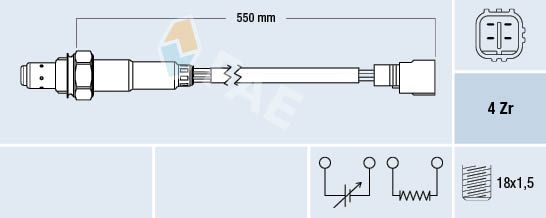 FAE 77310 Oxygen Sensor