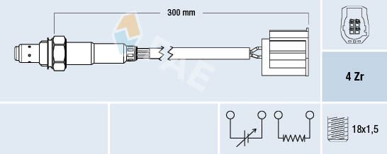 FAE 77314 Oxygen Sensor