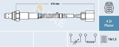Oxygen Sensor FAE 77322