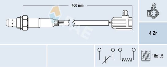 FAE 77325 Oxygen Sensor