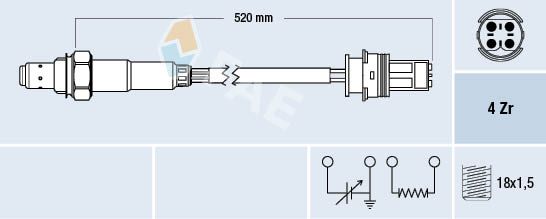 FAE 77335 Oxygen Sensor