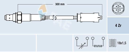 FAE 77336 Oxygen Sensor