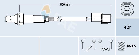 FAE 77344 Oxygen Sensor