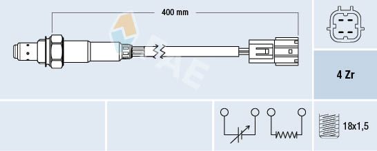 FAE 77346 Oxygen Sensor