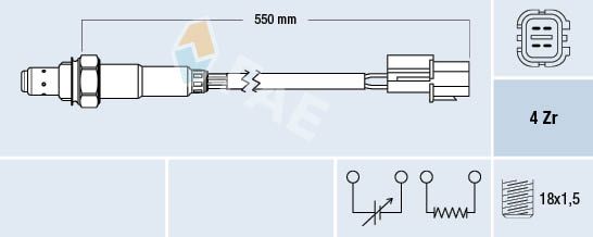 FAE 77347 Oxygen Sensor