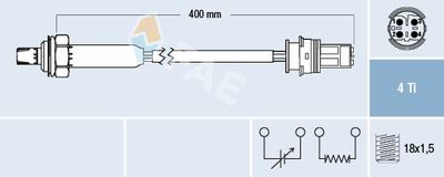 Oxygen Sensor FAE 77352