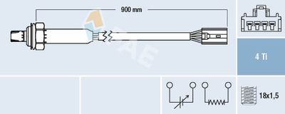 Oxygen Sensor FAE 77356