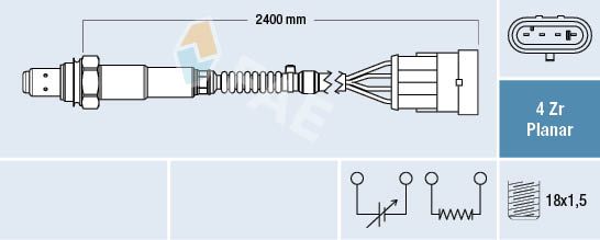 FAE 77366 Lambda Sensor