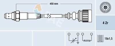 Oxygen Sensor FAE 77367