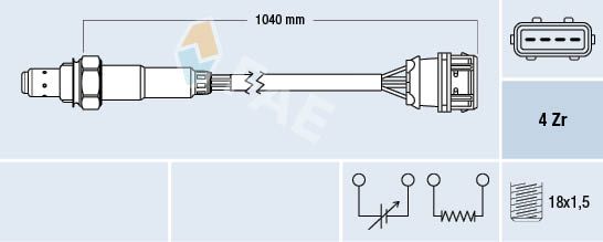 FAE 77373 Oxygen Sensor