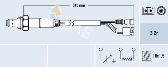 FAE 77377 Lambda Sensor