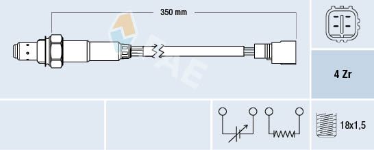 FAE 77385 Oxygen Sensor