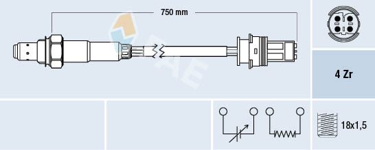 FAE 77386 Lambda Sensor