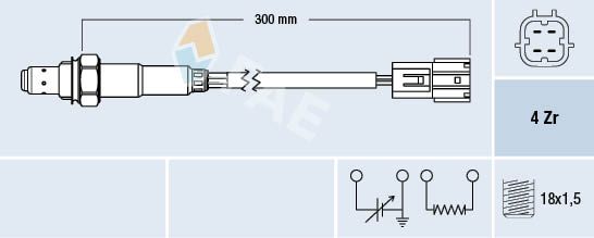 FAE 77395 Lambda Sensor