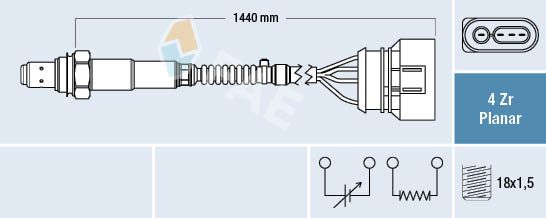 FAE 77400 Oxygen Sensor