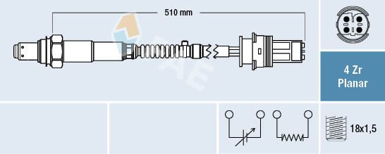 FAE 77408 Lambda Sensor