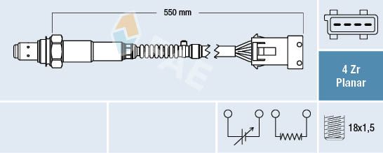 FAE 77410 Lambda Sensor