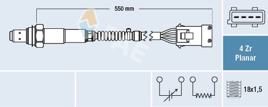 FAE 77411 Lambda Sensor