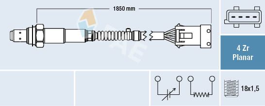 FAE 77412 Lambda Sensor
