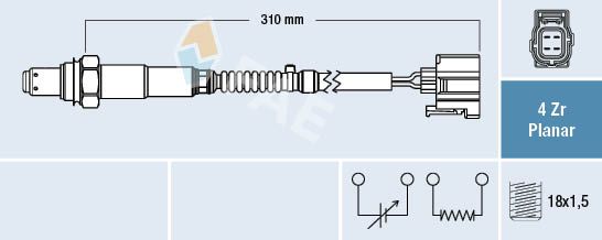FAE 77427 Oxygen Sensor