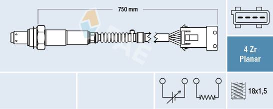 FAE 77449 Lambda Sensor