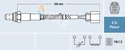 Oxygen Sensor FAE 77474