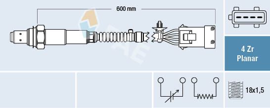FAE 77494 Lambda Sensor