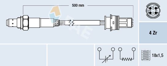 FAE 77504 Oxygen Sensor