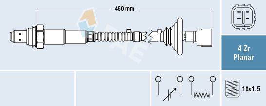 FAE 77512 Lambda Sensor