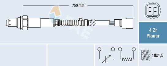FAE 77514 Oxygen Sensor