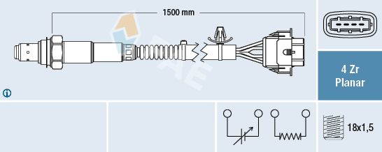 FAE 77608 Oxygen Sensor