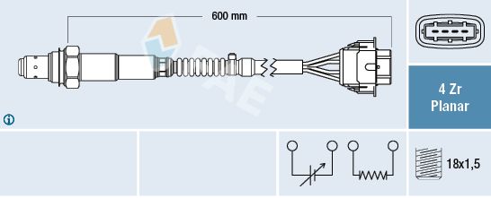 FAE 77613 Oxygen Sensor