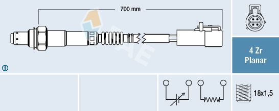 FAE 77615 Oxygen Sensor