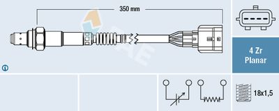 Lambda Sensor FAE 77625