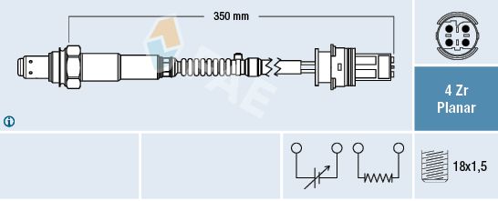 FAE 77632 Oxygen Sensor