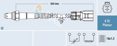 Oxygen Sensor FAE 77635