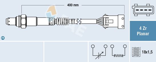FAE 77640 Lambda Sensor