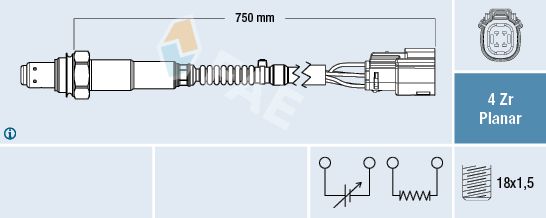 FAE 77650 Oxygen Sensor