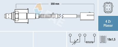 Oxygen Sensor FAE 77661