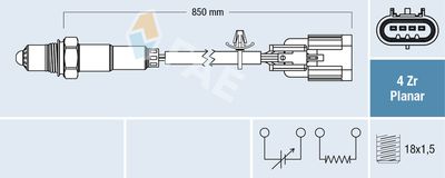 Oxygen Sensor FAE 77668