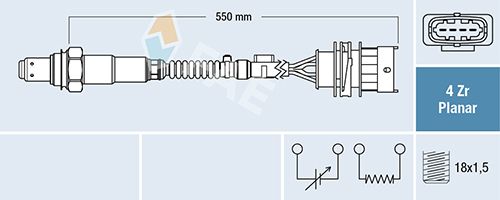 FAE 77670 Oxygen Sensor