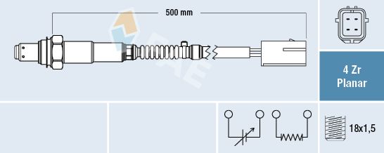 FAE 77675 Oxygen Sensor