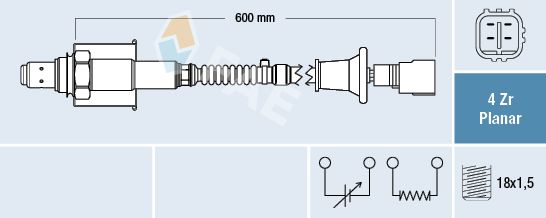 FAE 77692 Oxygen Sensor