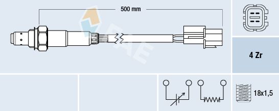 FAE 77693 Lambda Sensor