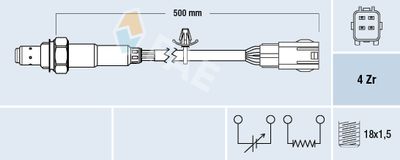 Lambda Sensor FAE 77699