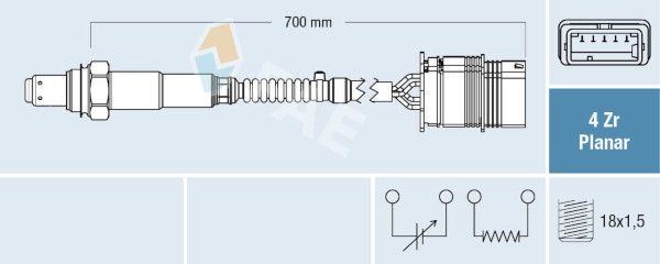 FAE 77760 Oxygen Sensor