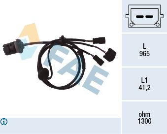 Sensor, wheel speed FAE 78060